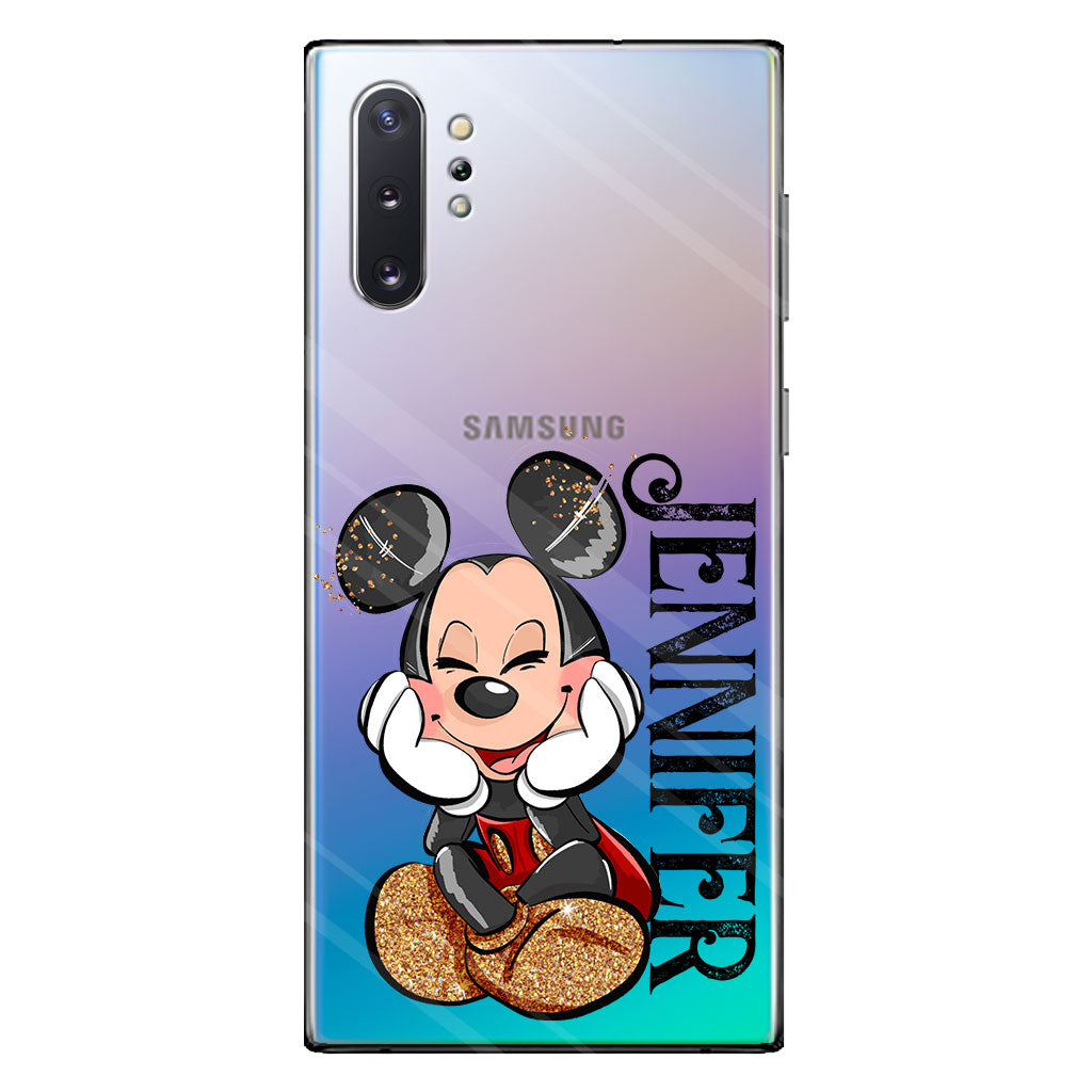 Best Day Ever - Personalized Mouse Clear Phone Case