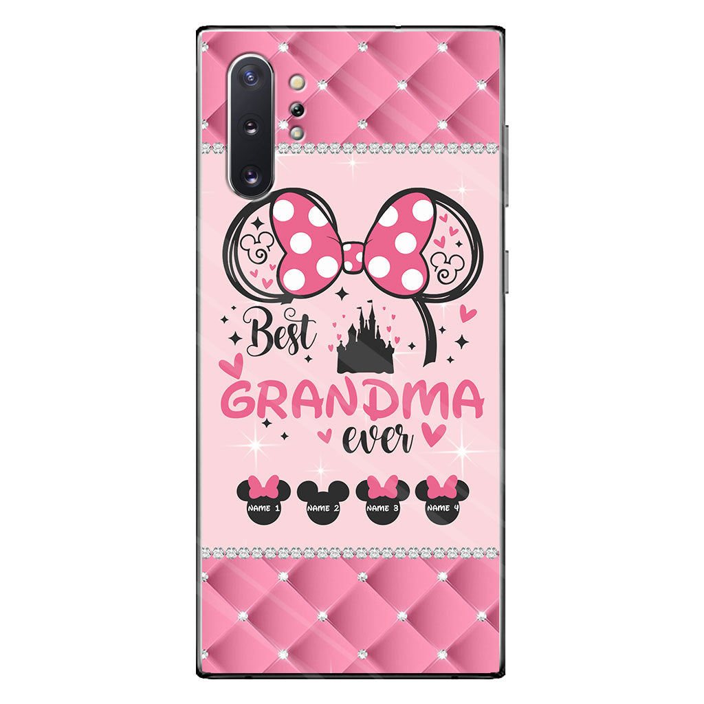 Best Grandma Ever Mouse Ears - Personalized Mouse Phone Case