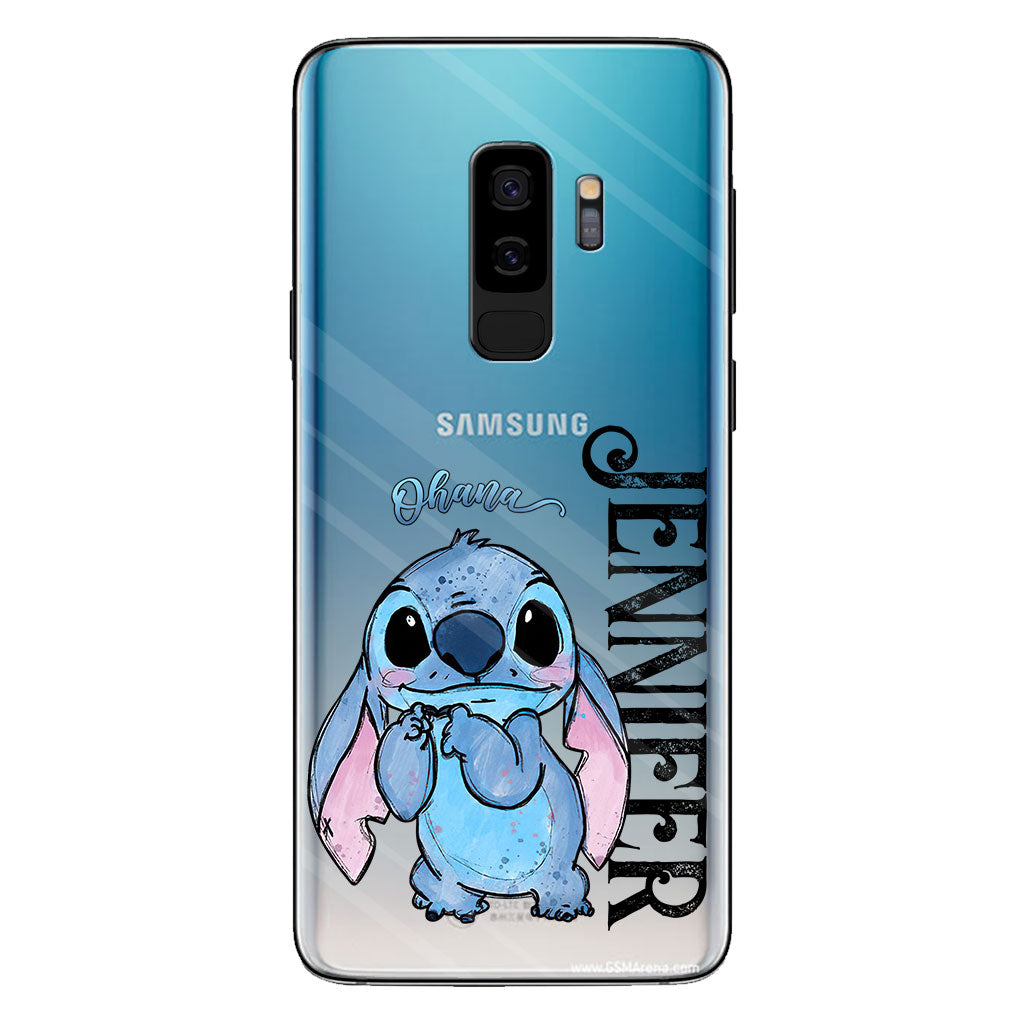 Ohana - Personalized Ohana Clear Phone Case