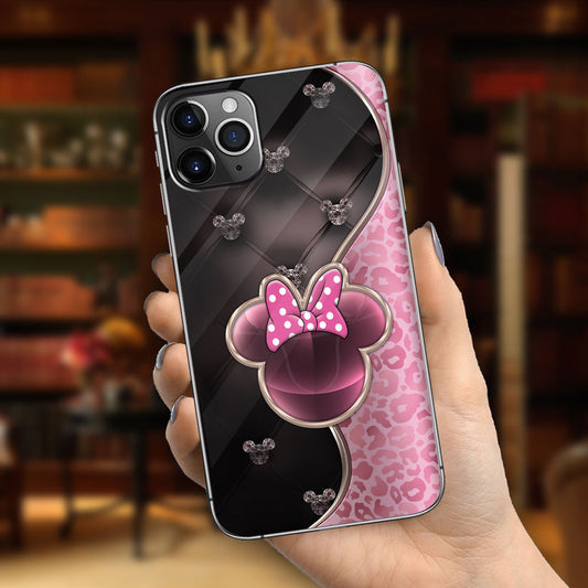 Magic Black Pink - Personalized Mouse Phone Case
