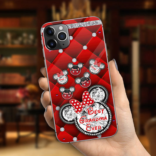 Best Grandma Ever - Personalized Mouse Phone Case
