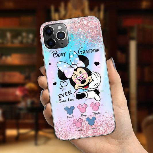 Best Grandma Ever Mouse Ears - Personalized Phone Case