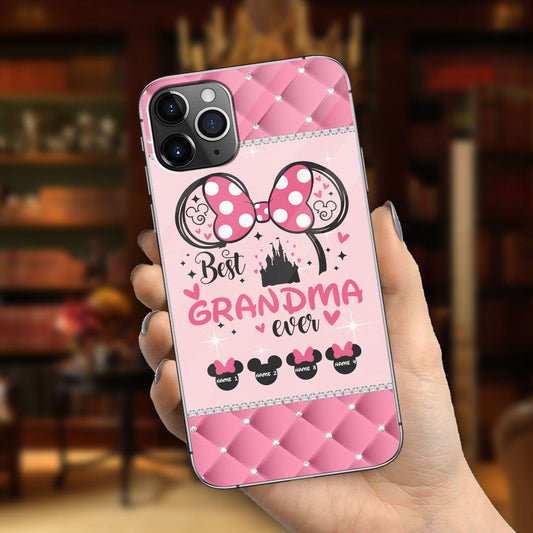 Best Grandma Ever Mouse Ears - Personalized Mouse Phone Case