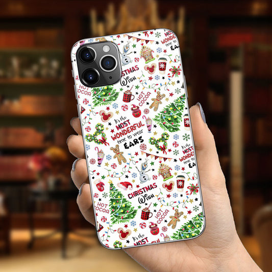 Wonderful Time Of The Year - Christmas Mouse Phone Case