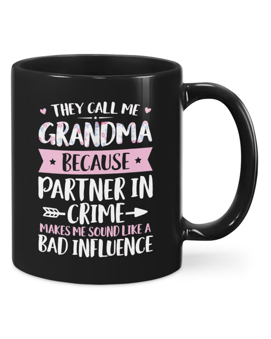 Grandma Partner In Crime -  Grandma Mug 0921