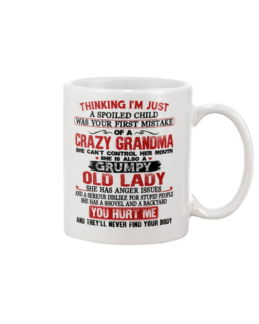 Spoiled Child Of A Great Grandma - Grandma Mug 0921