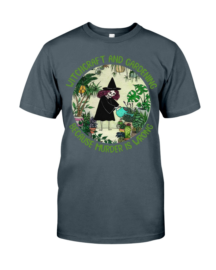 Witchcraft And Gardening - Gardening T-shirt and Hoodie 0921