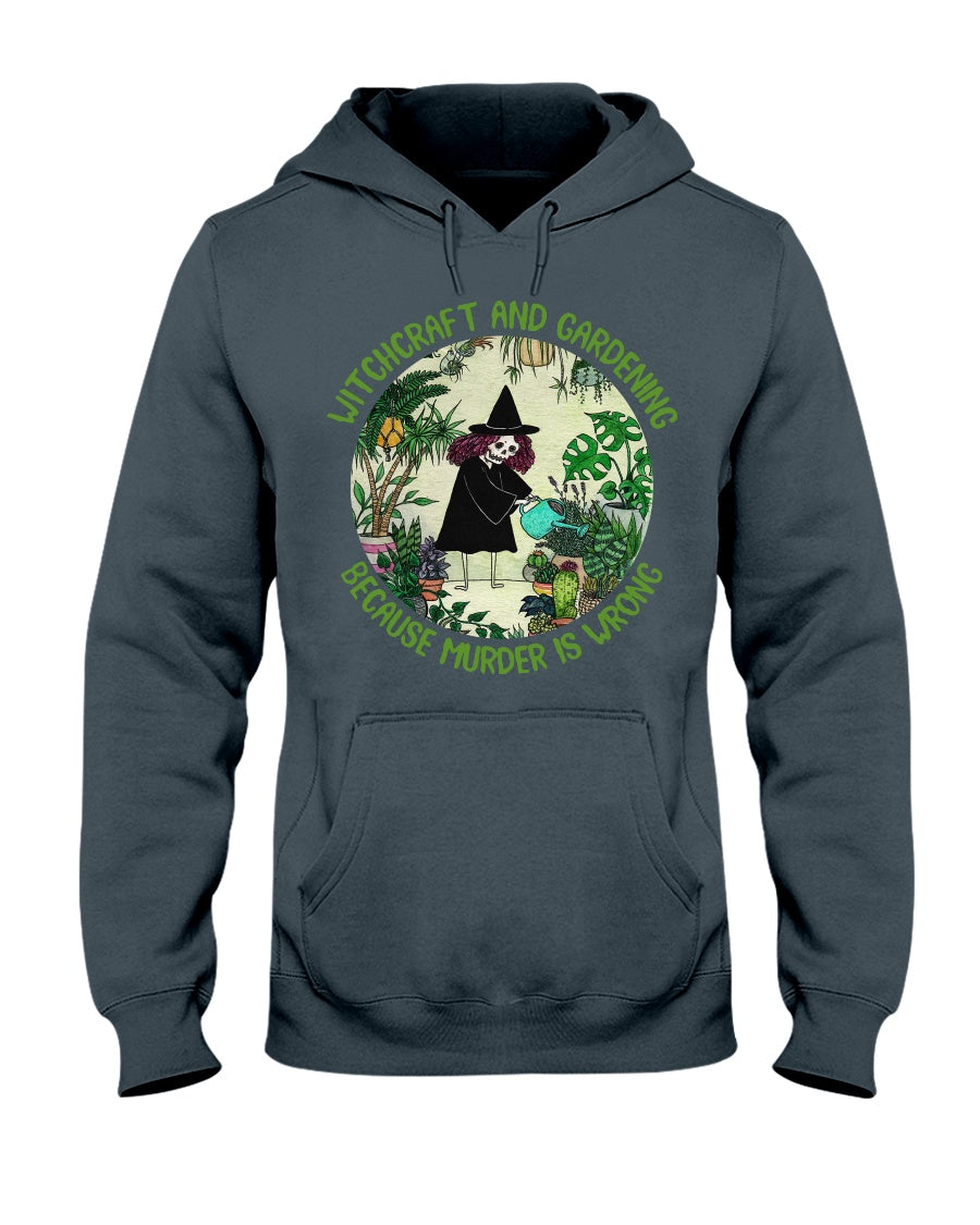 Witchcraft And Gardening - Gardening T-shirt and Hoodie 0921