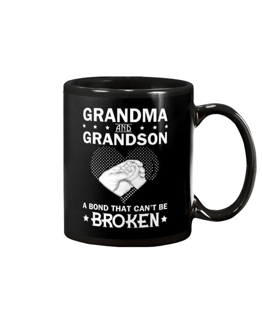 Grandma And Grandson A Bond That Can't Be Broken - Grandma Mug 0921