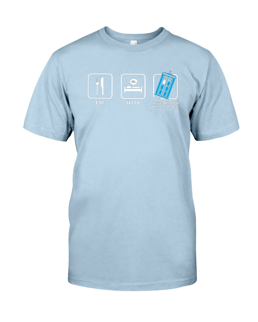 Eat Sleep Travel - T-shirt and Hoodie 1122