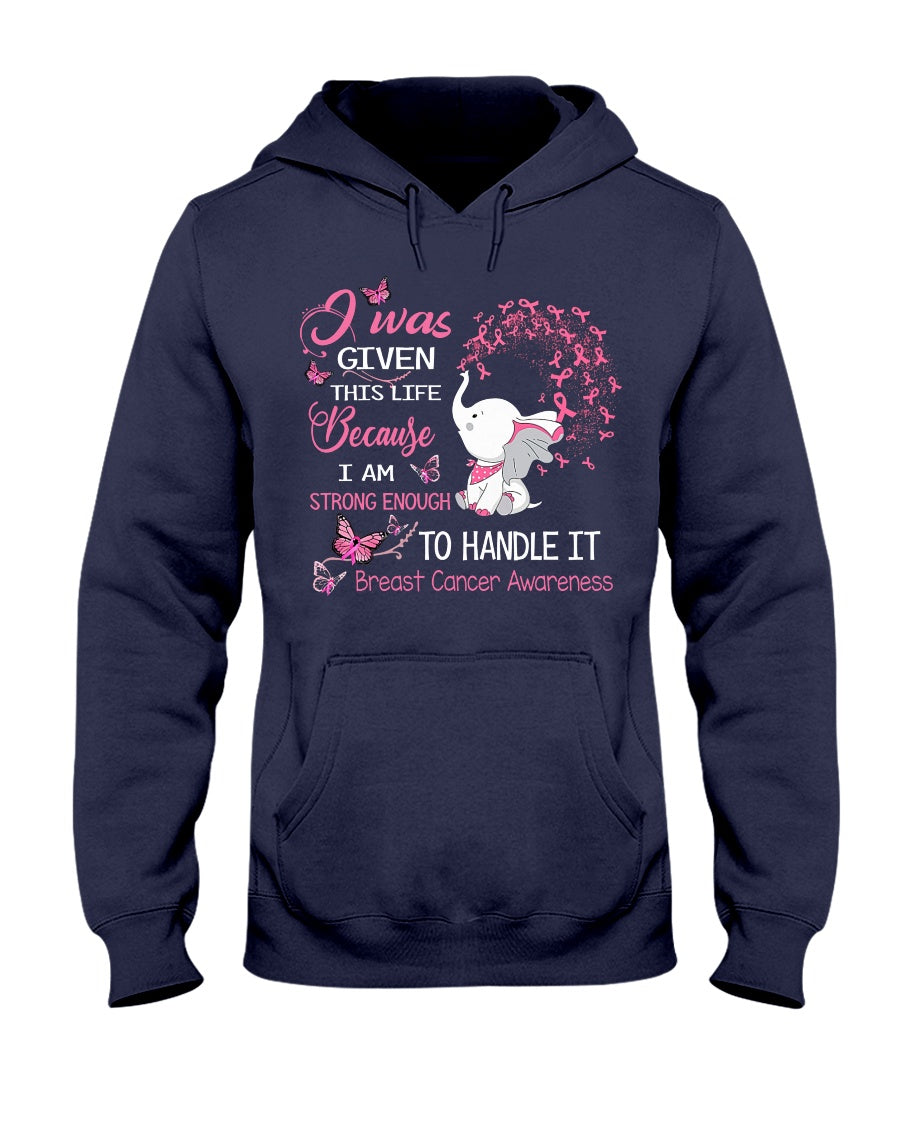 I Wear Pink For Breast Cancer - Breast Cancer Awareness T-shirt and Hoodie 0822