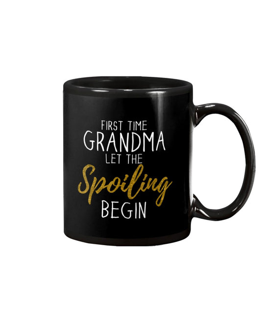 Grandma Let The Spoiling Begin Gift - Grandma Mug 0921