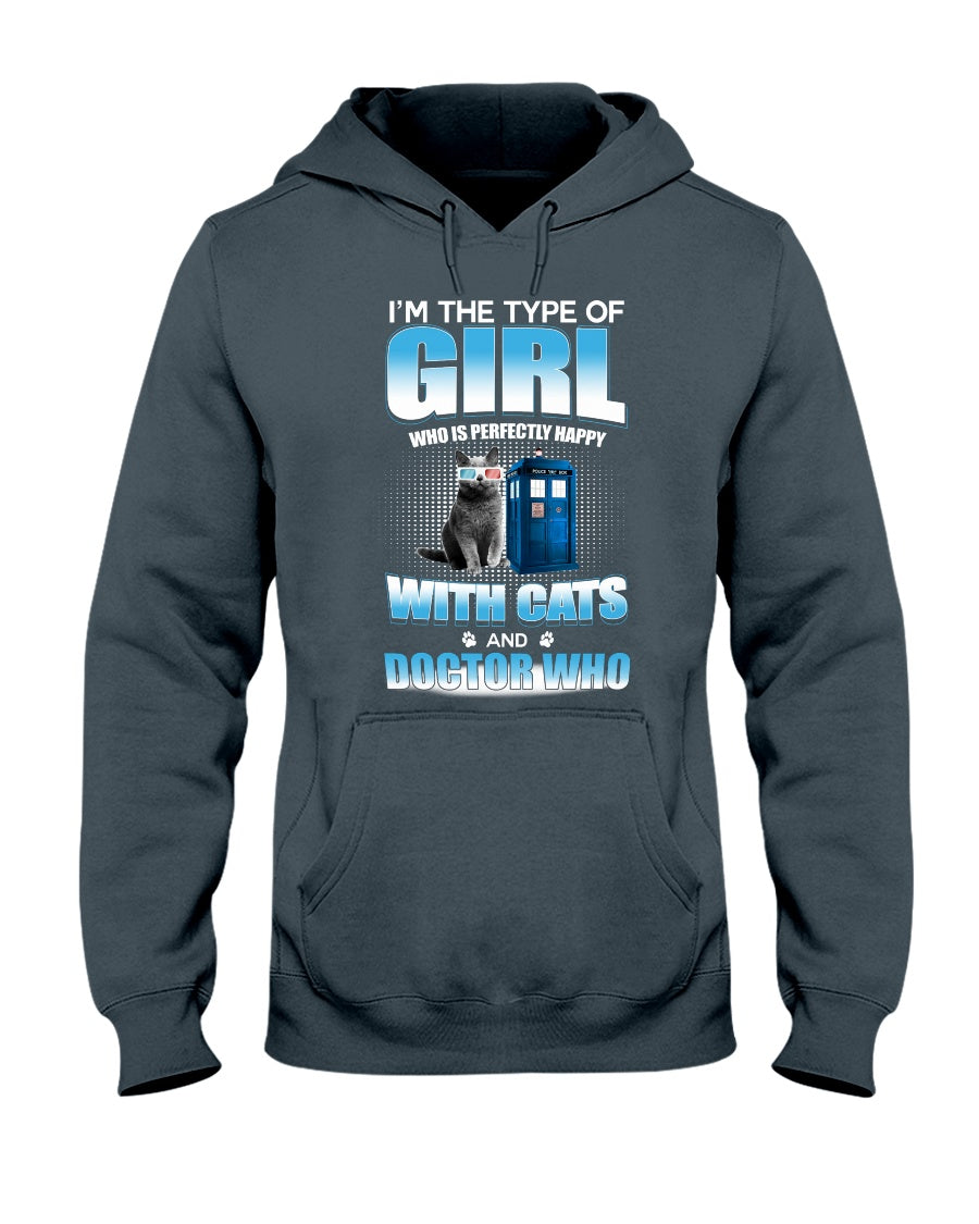 I Am Perfectly Happy With Cats - T-shirt and Hoodie 1122