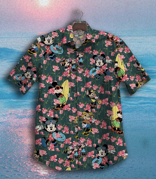 Tropical Mouse Mouse Hawaiian Shirt 0523