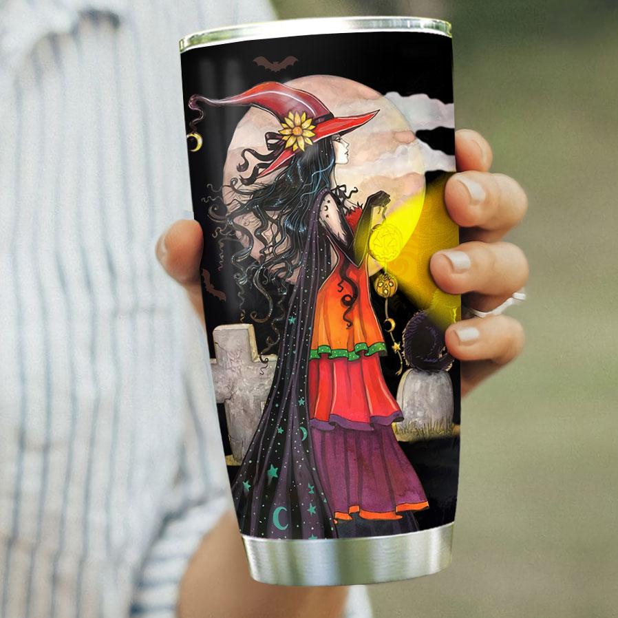 Witch Sage And Hood - Witch Tumbler 0822
